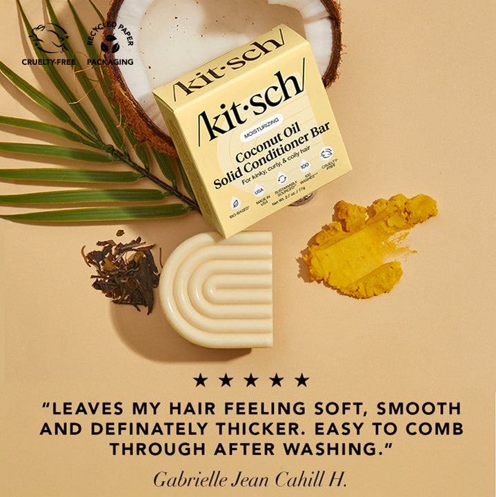 Alternative view of Coconut Oil Conditioner Bar for Dry Damaged Hair