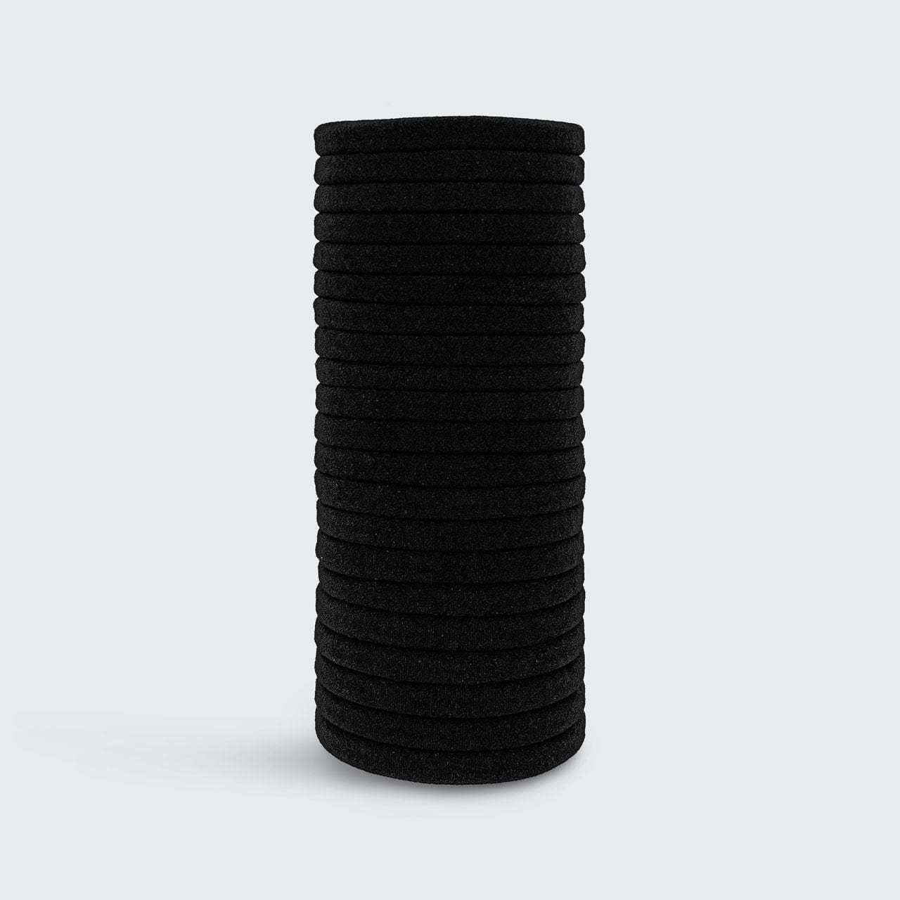 Alternative view of Black Elastic Hair Ties 20pc Set