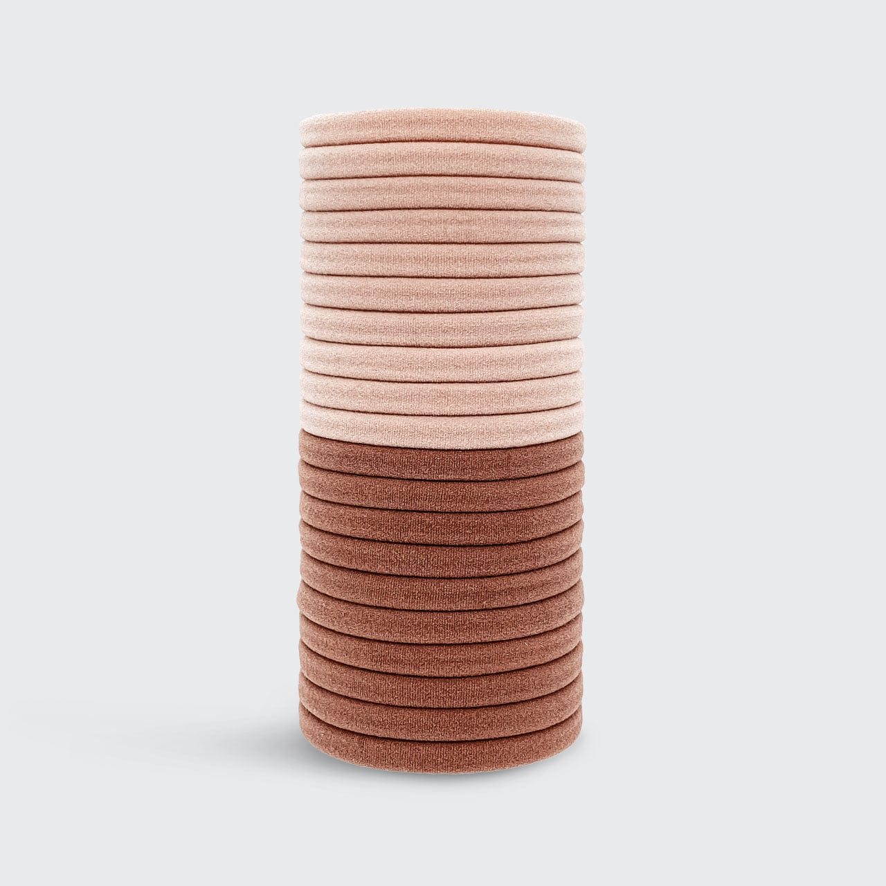 Alternative view of Blush Elastic Hair Ties 20pc Set